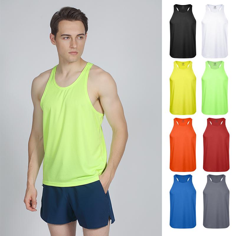 Sleeveless Undershirt - Unisex Athletic Sports Tank Top Light