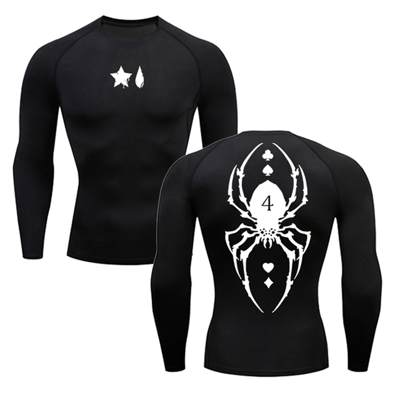 Spider Print Compression Shirt - Base Layer Top recensione e prezzo
