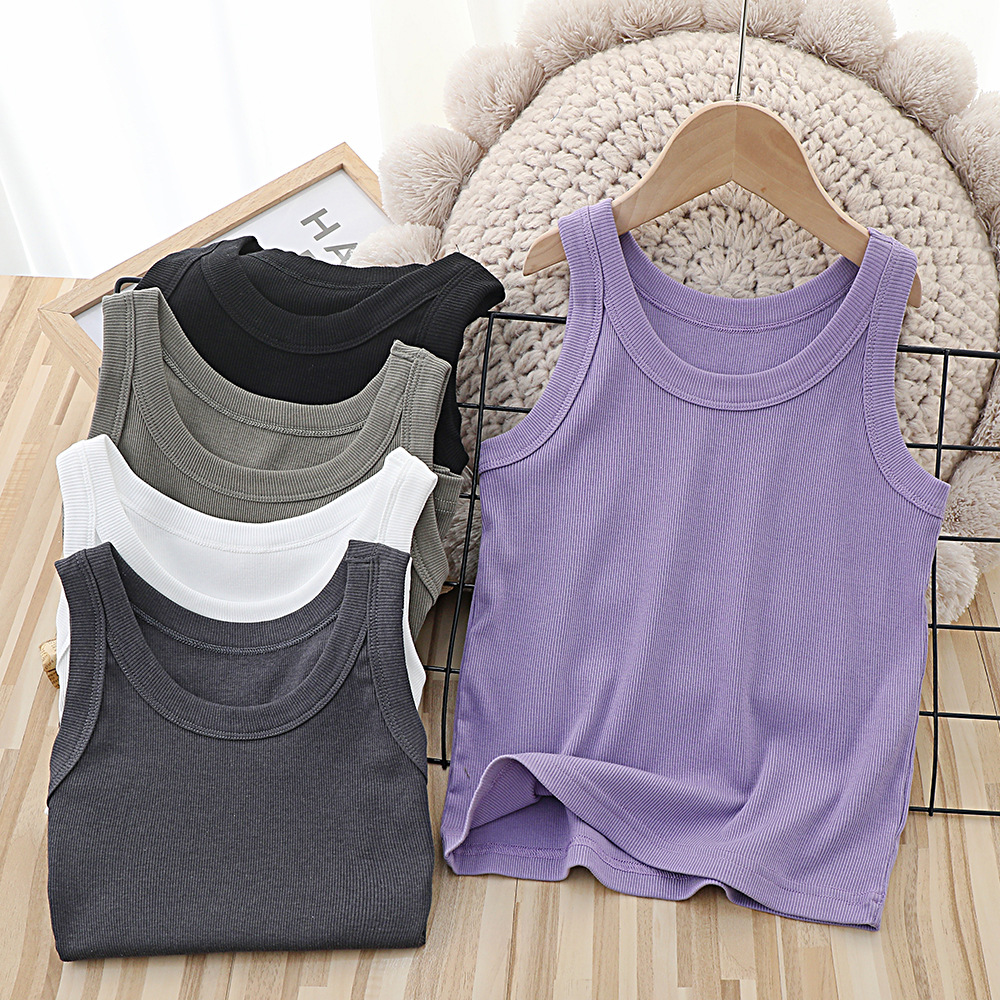 Summer Women Solid Round Neck  - Tank Top Ribbed recensione e prezzo