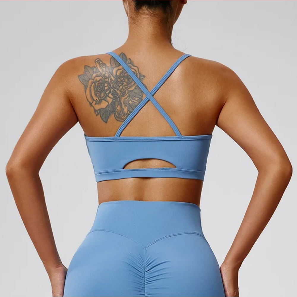Sexy Cross Back Sports Bra Wom - Quick Dry Underwear recensione e prezzo