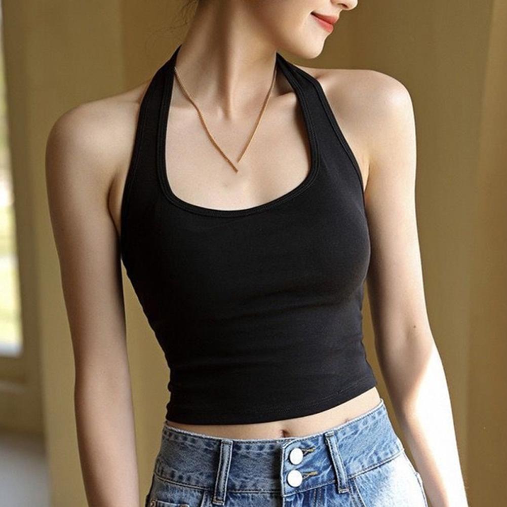 Halter Top Gym Vest Woman Back - Suspender Tank Top recensione e prezzo