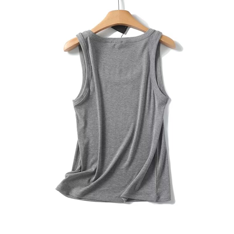 Maxdutti Solid Slim Fit Summer - Tank Top Ribbed recensione e prezzo