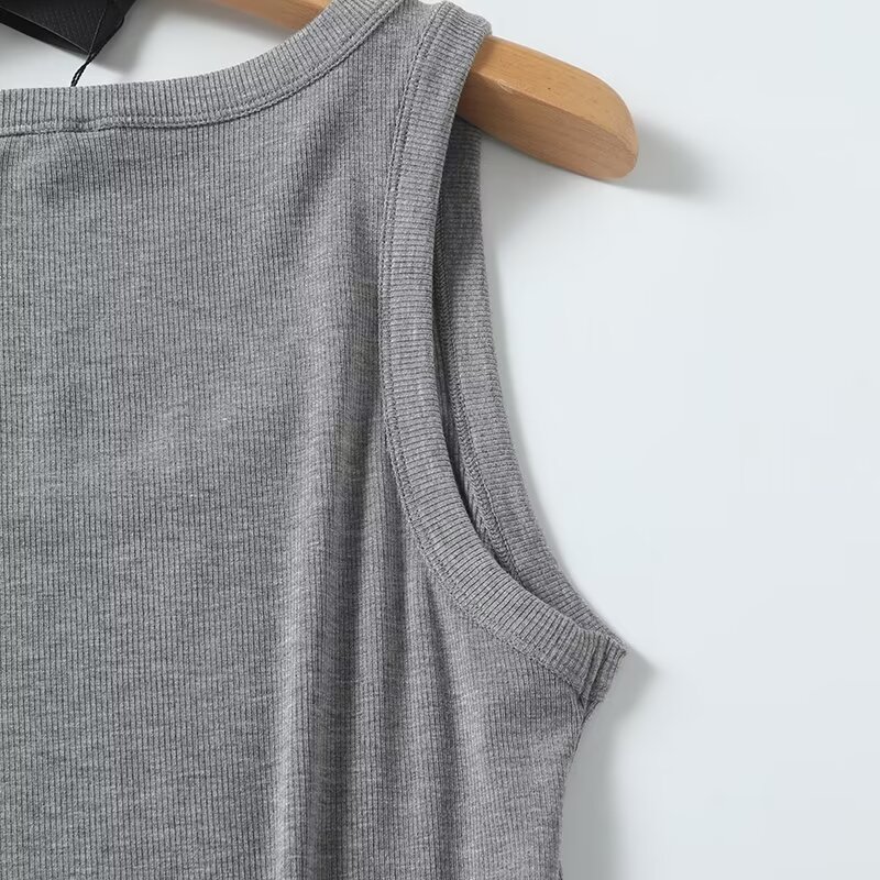 Maxdutti Solid Slim Fit Summer - Tank Top Ribbed recensione e prezzo