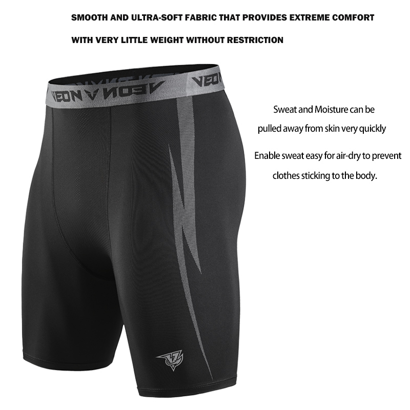 Black Compression Shorts Men S - Compression Shorts Athletes recensione e prezzo