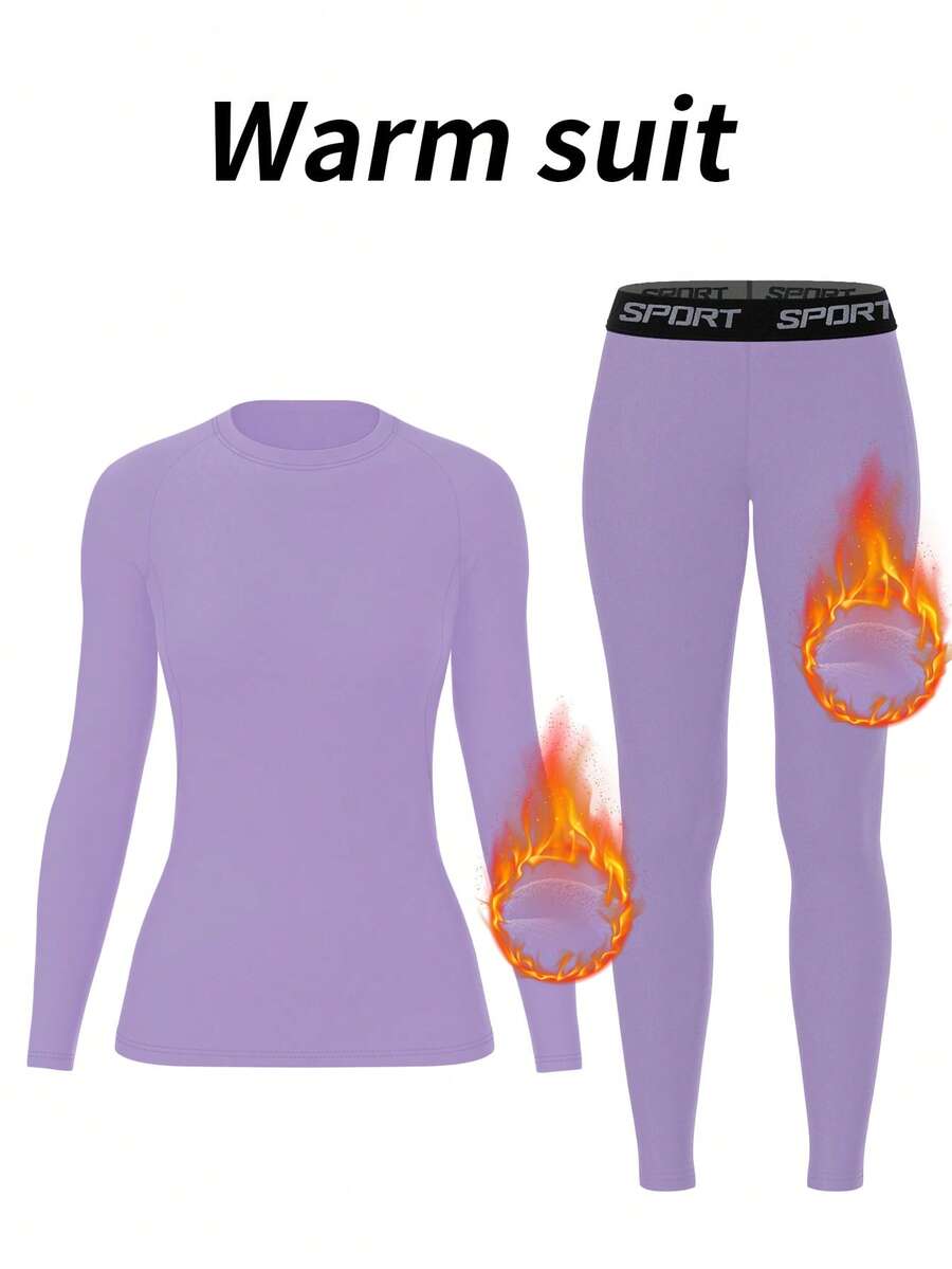 Women Fleece Thermal Underwear - Base Layer Top recensione e prezzo