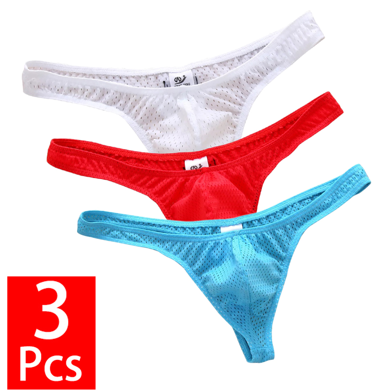3PCS/Lot Men G-string And Thon - Multi Pack Underwear recensione e prezzo