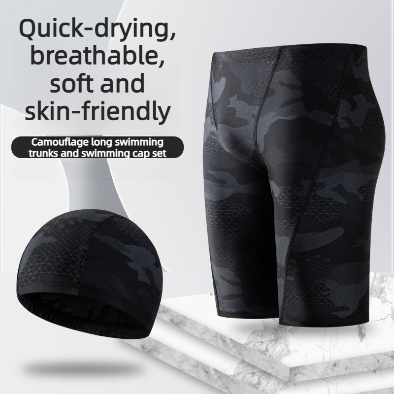 Men's swimming trunks, long fl - Trunk Breathable Men recensione e prezzo