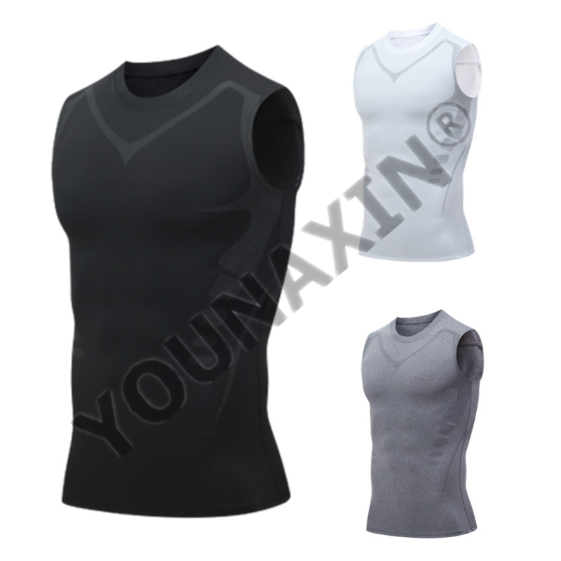 3 Pieces Men's Sleeveless T-Sh - Base Layer Top recensione e prezzo