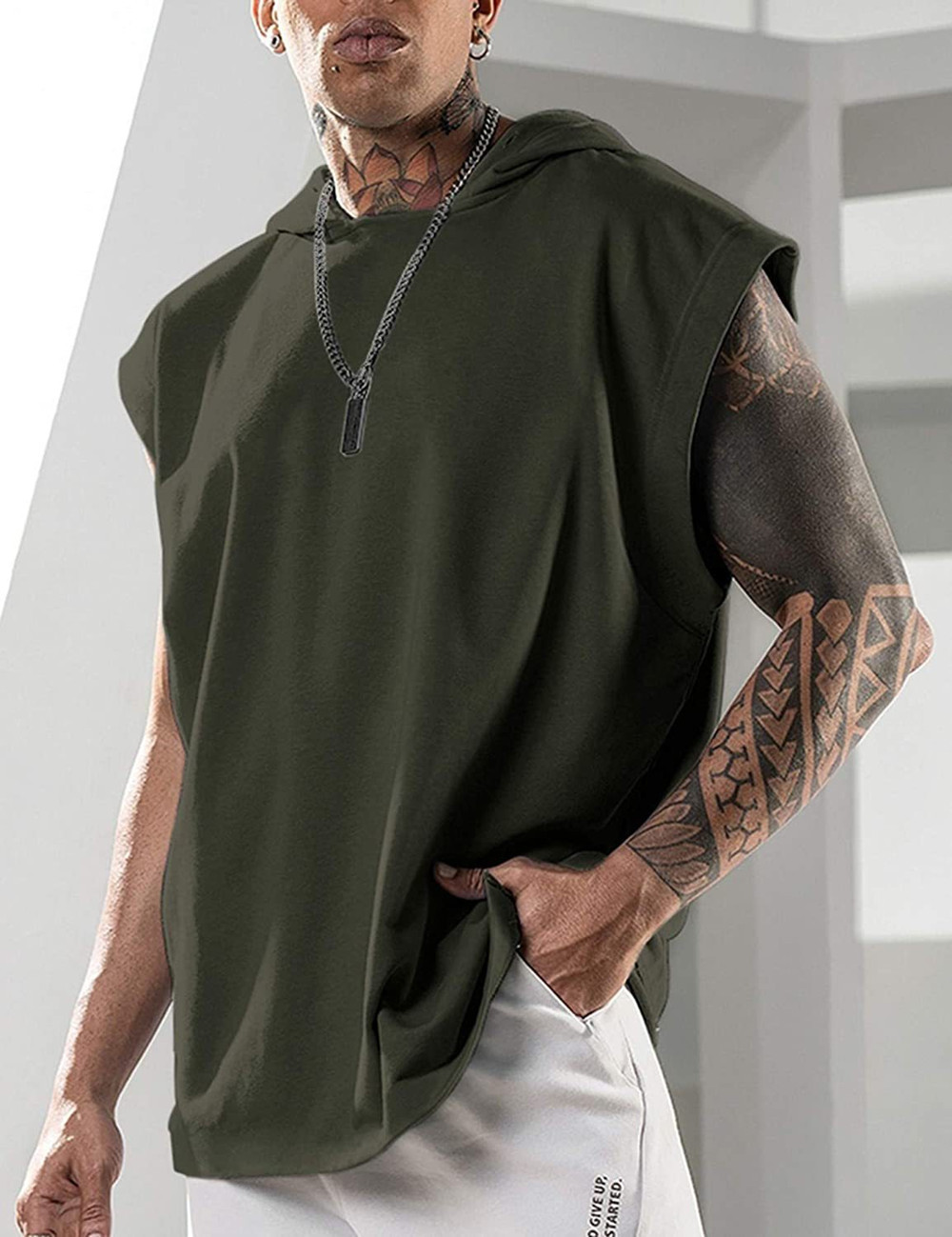 Summer Men's Mesh Gym Vest Qui - Sleeveless Undershirt recensione e prezzo